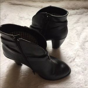 Stylish black boots